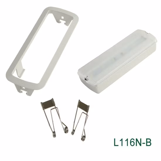 3W потолочный встраиваемый аккумуляторный светодиодный аварийный светильник с батарейным питанием